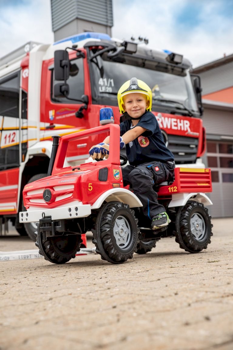 Rolly fire truck on sale